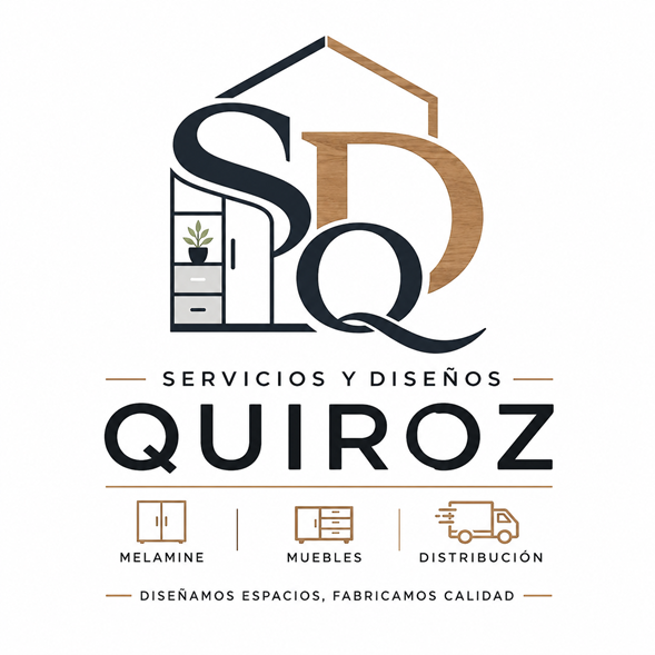 Logotipo de Servicios y Diseños Quiroz